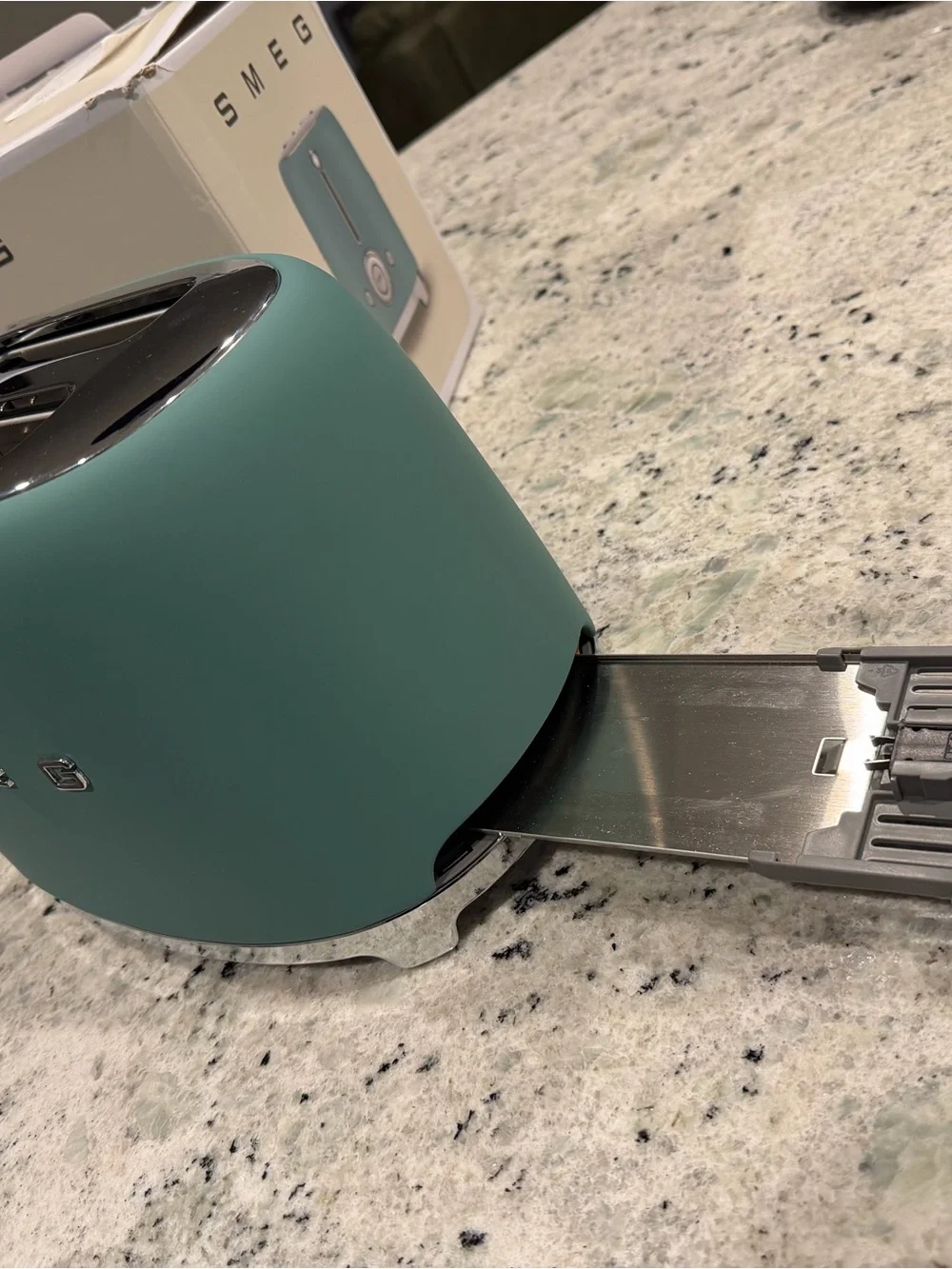 ***  Nordstrom Customer Return  ***  SMEG 2-Slice Toaster  | Jade Green